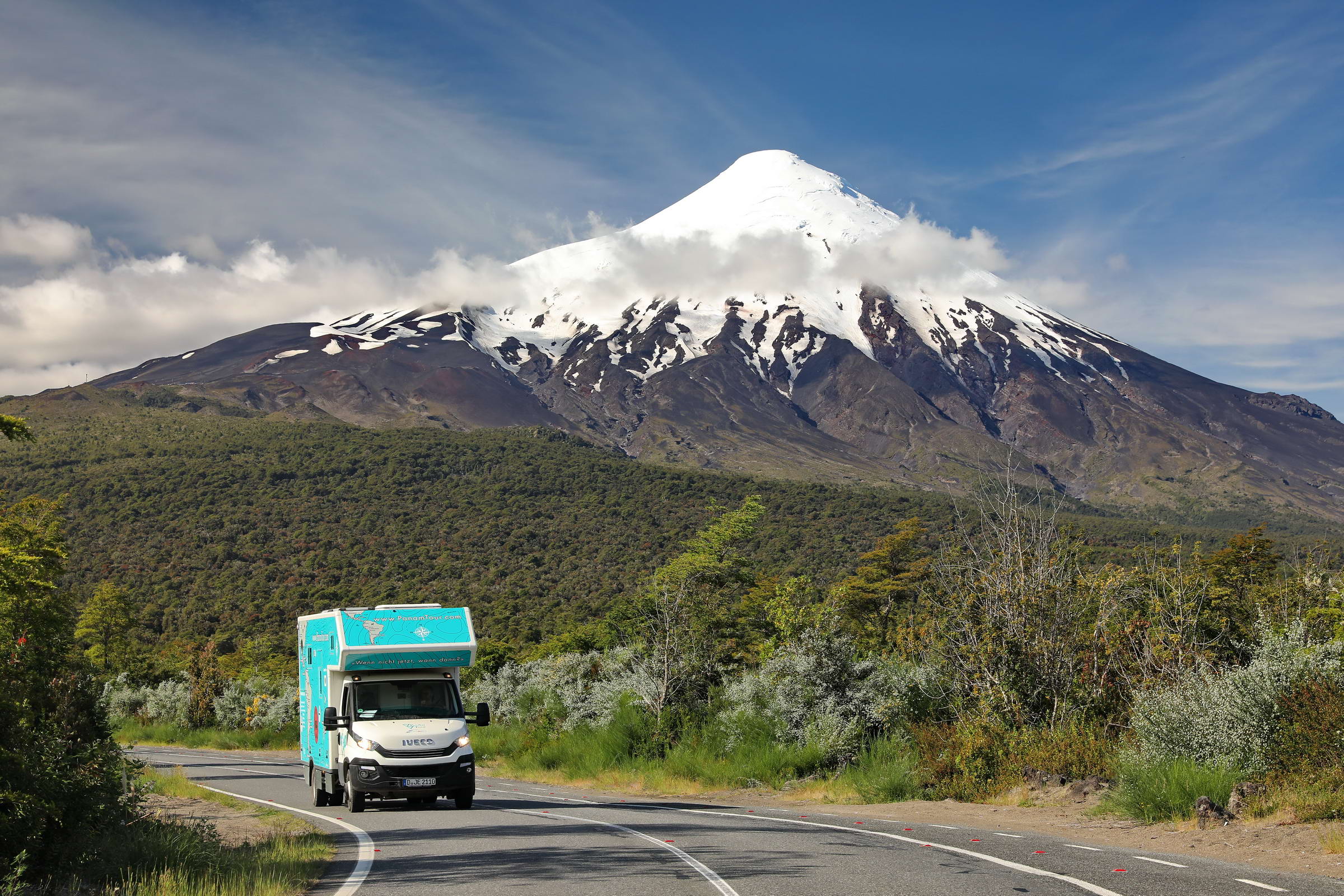 panamericana suedamerika vulkan chile osorno